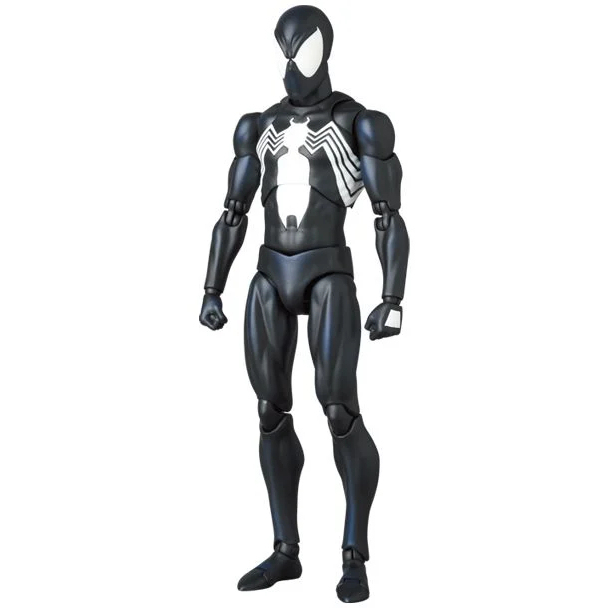 Mafex 147 Marvel Symbiote Suit Black Suit Peter Parker Action Figure New in Stock