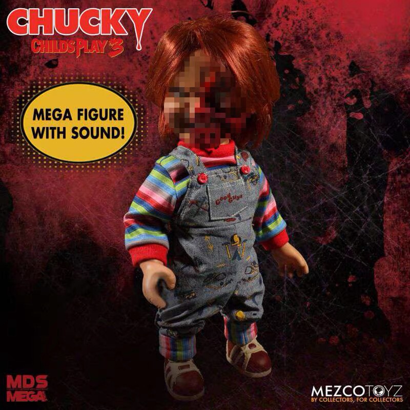  In-Stock Mezco Ant-Man Mds Ghost Baby Revenant Chucky Evil Face 15inch Sound Effects Action Figure