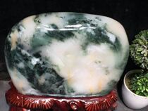 Guilin Longsheng Chicken Blood Jade Raw Stone Ornament Natural Jade Chicken Blood Stone Boutique Weight 23 4 Jin