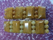 Guilin Chicken Blood Jade Exquisite Natural Jade Lychee Jelly Mens Bracelet