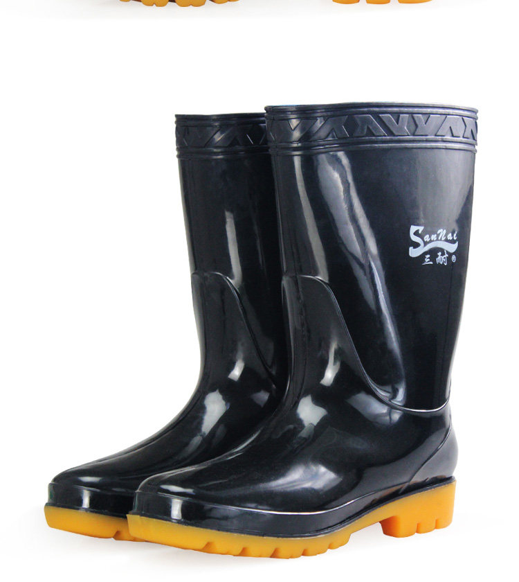 Chaussures - bottes caoutchouc homme pour printemps - semelle tendon - Ref 963637 Image 14