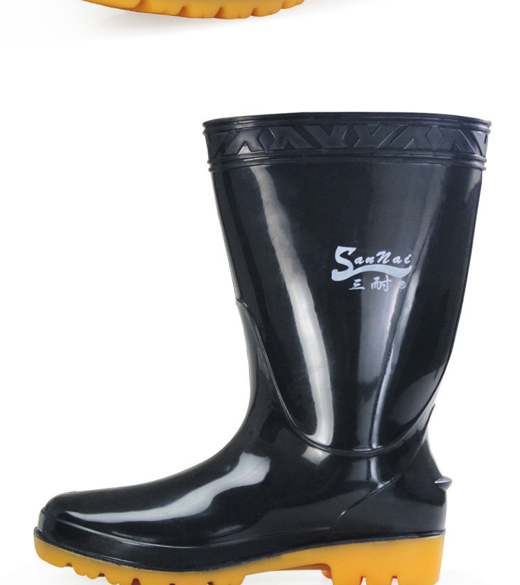 Chaussures - bottes caoutchouc homme pour printemps - semelle tendon - Ref 963637 Image 13