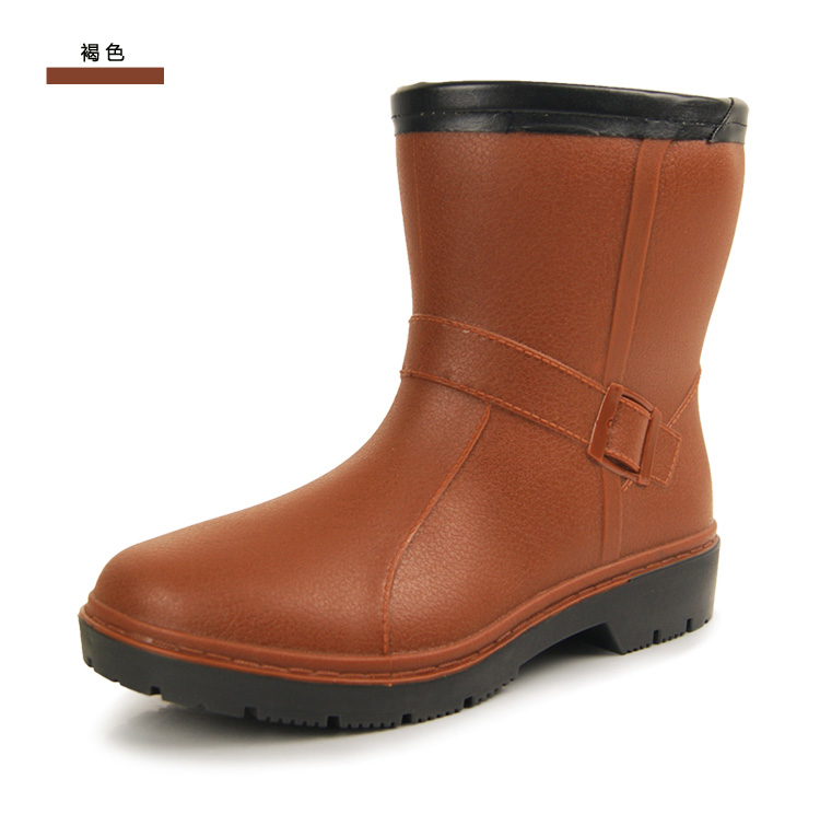 Chaussures - bottes caoutchouc homme pour hiver - semelle tendon - Ref 962570 Image 16