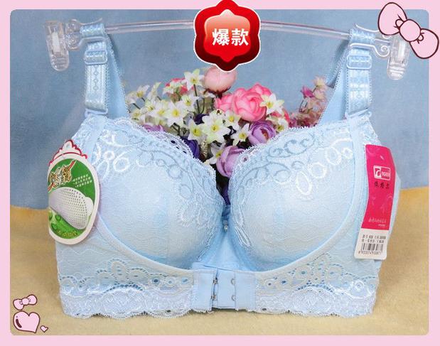 10 nhân dân tệ vận chuyển khóa trước ngực mềm hạt tinh dầu massage nâng ngực tập hợp áo ngực dày B cup 3 khóa điều chỉnh đồ lót áo bra tập gym