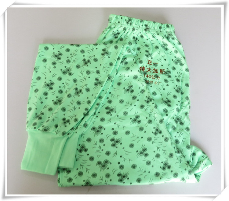 Quần dài nữ, một mảnh cotton, mẹ trung niên, cộng với phân bón, tăng quần cotton mùa thu và mùa đông, giữ ấm, eo cao quan giu nhiet