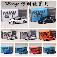 New Minigt 1/64 сплав сплав модель игрушки для игрушки Porsche Taycan Sports Car 911gt3
