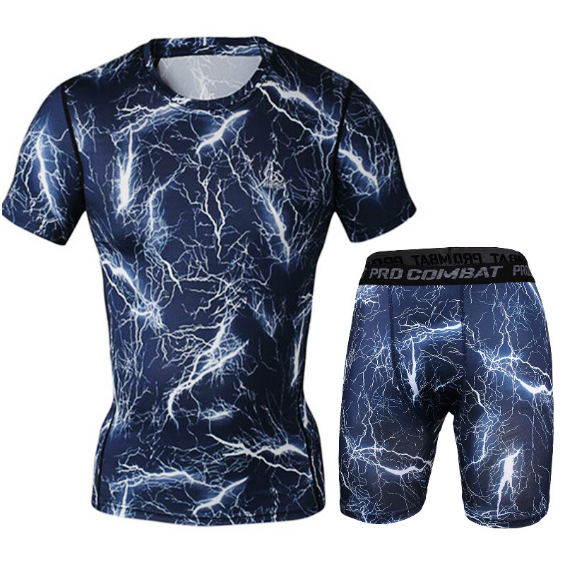 Summer PRO Cosby basketball Sport High-elasticity Tight Fit Pants Men Night Running Exercises Bottom Suit Plus Size