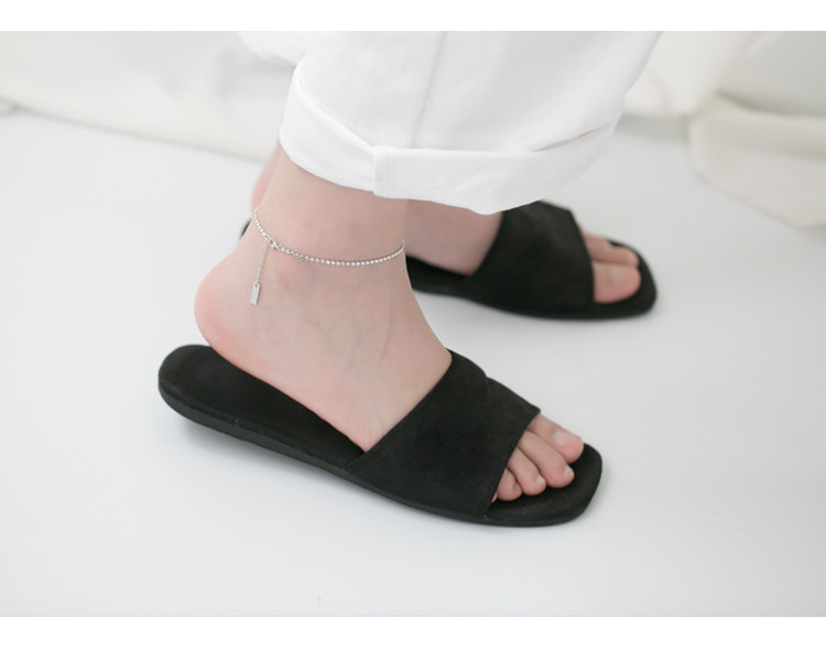 Bracelet de cheville Femme CHICLIFE en Argenterie - Ref 3104519 Image 8