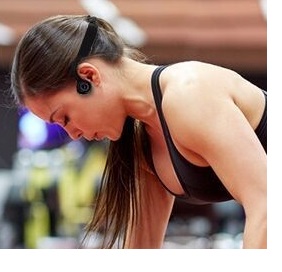 New CVC Less Sound Leakage Wireless Bluetooth Sports Hearing Aid Painless No Shedding Anti-Sweat NFC Mobile Phone Bone Conduction Headphones