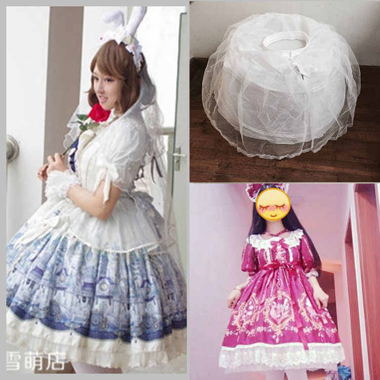cosplay summer beauty with lolita cool deformation stretch steel bone wrap glue fishbone skirt short skirt support
