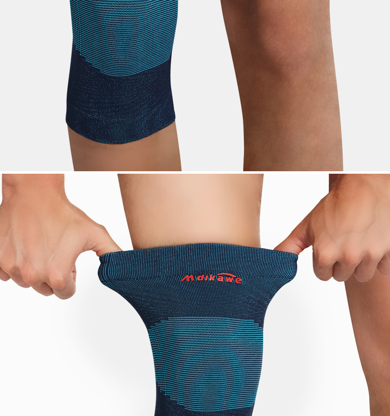 Kneepad tập thể dục chạy thiết bị bóng rổ nam ngồi xổm mùa thu và mùa đông nữ bảo vệ đầu gối đùi ấm chân bảo vệ bó đầu gối thể thao