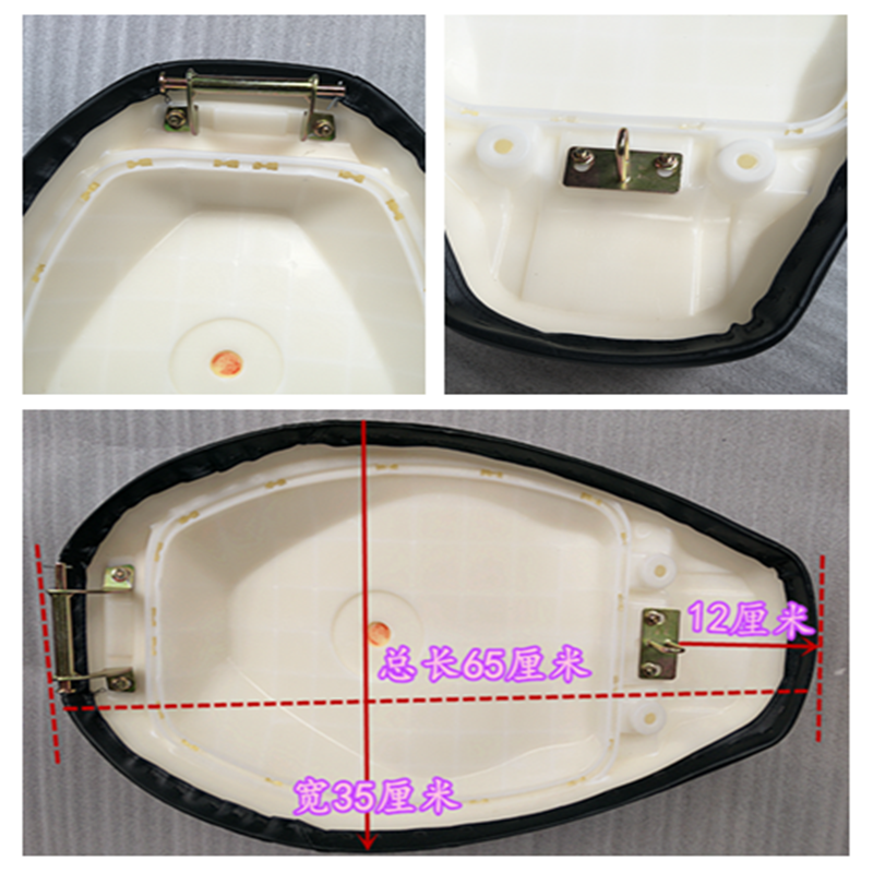 Xe tay ga xe máy điện Qiaogeya Maha Qiaofufu hoa cưới JOG đệm ghế túi lắp ráp yên xe sirius