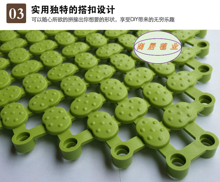 Mosaic thảm sàn phòng tắm chống trượt phòng tắm mat tắm kỵ nước không thấm pvc nhựa không thấm nước mat mat toilet - Thảm sàn thảm xốp cho be 60x60
