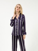 Suzhou Silk Real Silk Pyjamas Lady Long Sleeve Comfort Mulberry Silk Two Sets Silk Home Suits Suit Spring Autumn Season