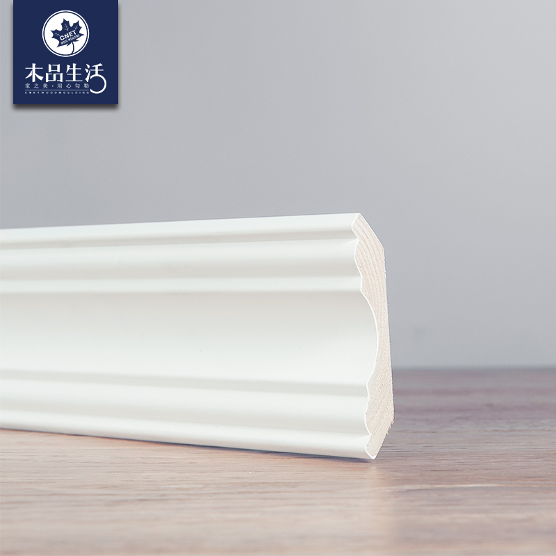 Solid wood top corner line crown line decorated with suspended ceiling closing