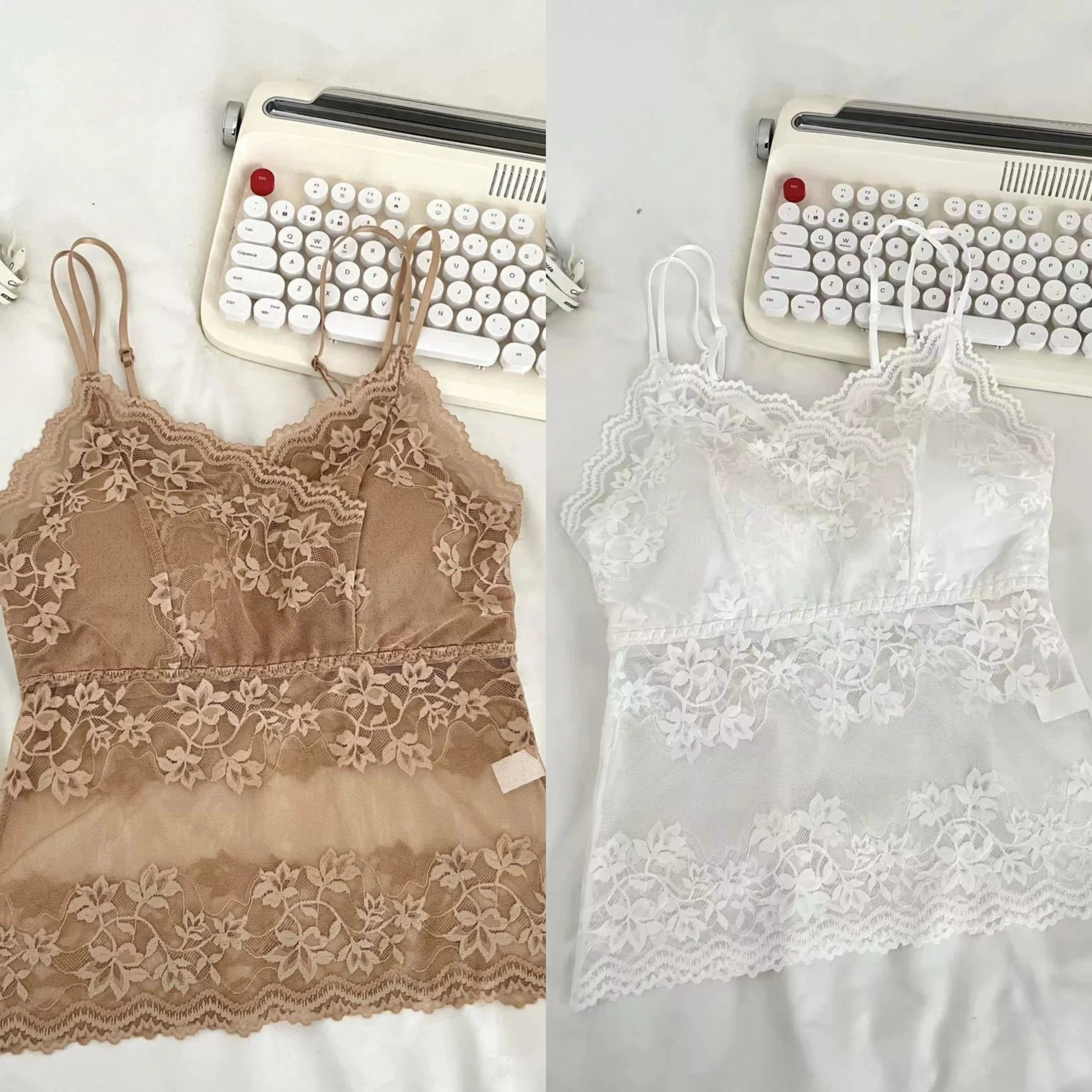 Летний гипюр топ на лямках, топ с чашечками, тонкая защитная underwear, бюстгальтер-топ, топ-бюстгальтер