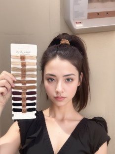 Winnar without sewing head rope High elastic hair jewelery hair jewelry Korean hair rope rubber band hair tie hair citrus head ornaments tied to the head