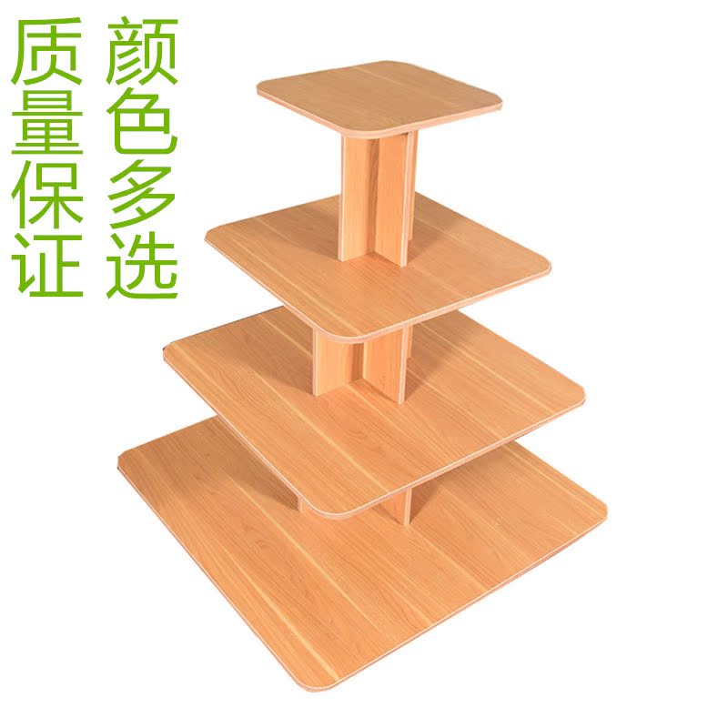 Nakajima tủ trưng bày tủ tròn trang điểm chăm sóc da sản phẩm giày cửa hàng trưng bày kệ gỗ kệ đồ chơi bà mẹ và trẻ em trưng bày - Kệ / Tủ trưng bày kệ bán hàng bằng gỗ