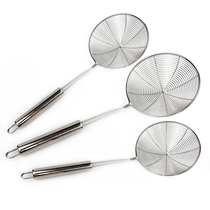 Leak spoon Stainless Steel Fries Big Scoop Scoop without magnetic oil grid Filter Kitchen Supplies Hot Pot Beef Scoop scoop noodles