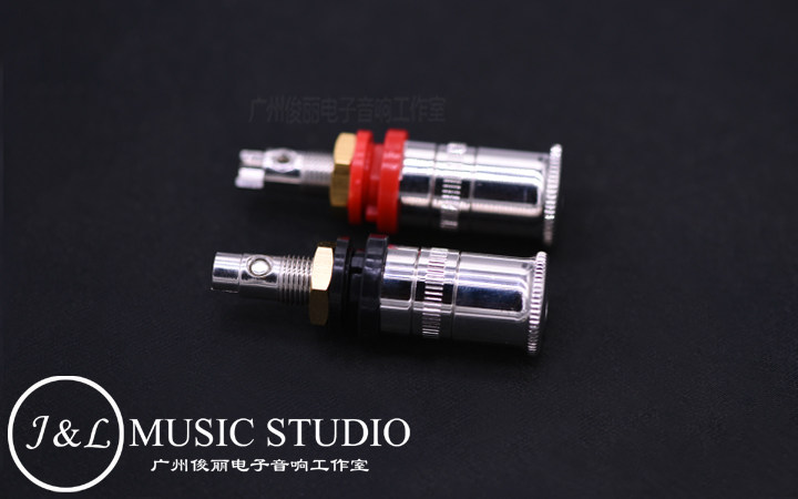 Original EIZZ tellurium copper rhodium-plated platinum horn column amplifier output seat