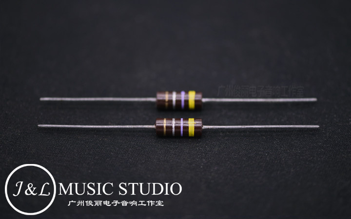 Japan original RM 1W carbon film RIKEN non-inductive resistance tube amplifier various audio equipment fever supplements - Taobao