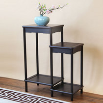 Mahogany flower stand solid wood Chinese style indoor living room floor-standing pothos flower stand household wooden bonsai stand flower pot storage rack