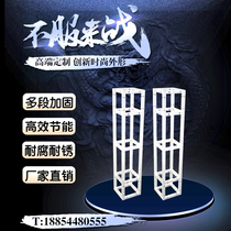 Steel stage truss background frame building arched circular wedding advertising square tube light aluminum alloy truss buckle