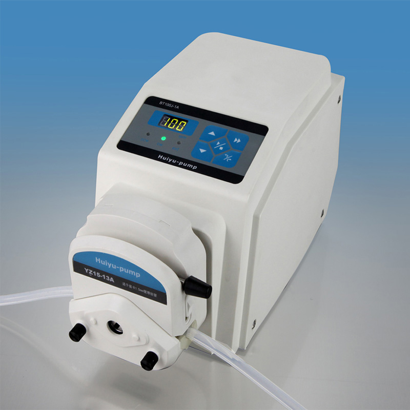 Beijing Huiyuweiye basic peristaltic pump BT100J-1A laboratory peristaltic pump blue