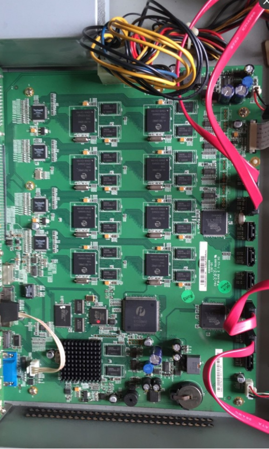 Original installation Dahua DVRPA0DR02200164 16 Road HD Hard disc recording machine Main board Shanghai spot