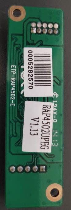 RAP4502UPEG touch screen control board ETP-RAP4502-E UPEG drive ETR4000 chip