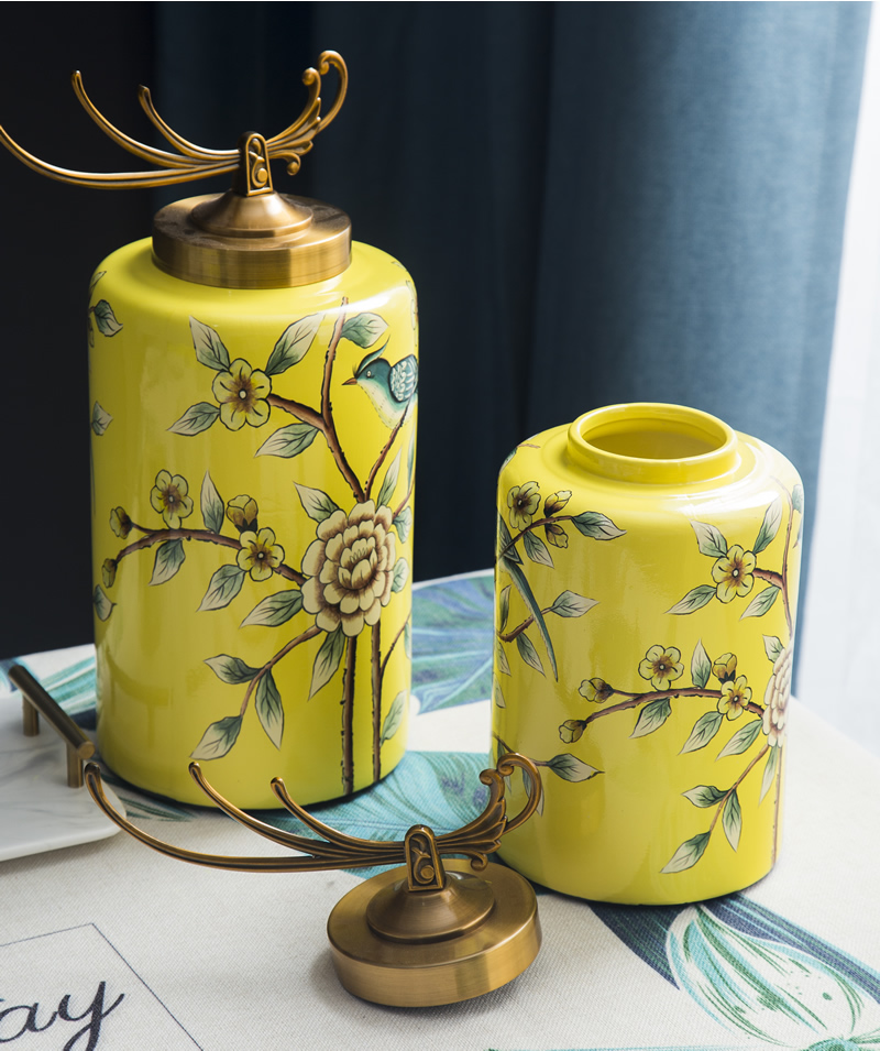 American ceramic decoration tank storage tank furnishing articles European household act the role ofing is tasted originality example room sitting room porch decoration