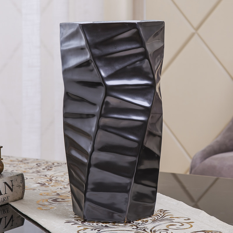 Jingdezhen ceramic vases, bottles of pendulum Nordic sitting room of I and contracted dry flower, dried flower flower arranging flowers, table decorations