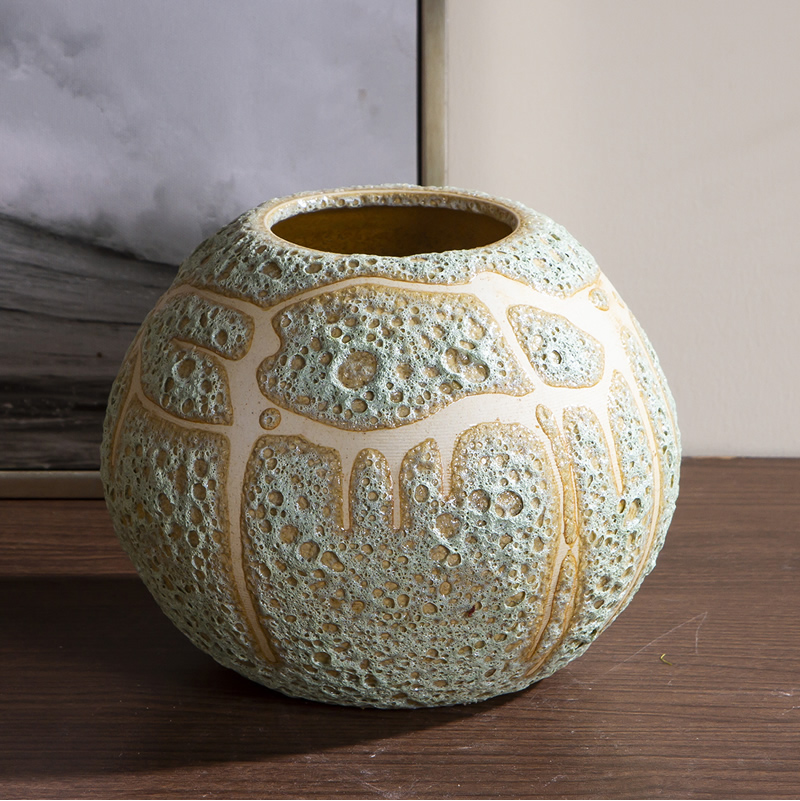 Jingdezhen ceramic vase modern northern dry flower arranging flowers sitting room coarse some ceramic jar of porcelain table decoration restoring ancient ways