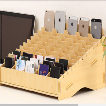 ID card storage box business card sorting box bank card box large capacity multi-grid membership card classification box