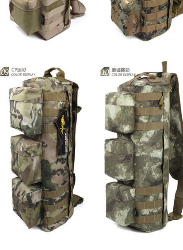 Miễn phí ngoài trời chiến thuật trên không túi tấn công túi nylon vai chéo túi ngẫu nhiên ba lô nam và nữ thiết bị thể thao túi cnk