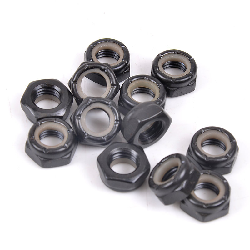 Longboard chuyên nghiệp cầu ván trượt cuối khóa bánh xe bên nut Bánh xe bên vít nắp Ván trượt ván trượt phụ kiện phần cứng - Trượt băng / Trượt / Thể thao mạo hiểm giày heelys 2 bánh