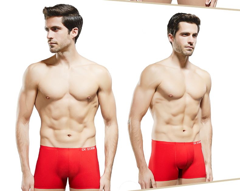 CK STORM Đồ lót nam 80S Fine Dendro Modal Men Boxer 2 Hộp quà tặng ck905 - Bộ quà tặng quần lót phụ nữ