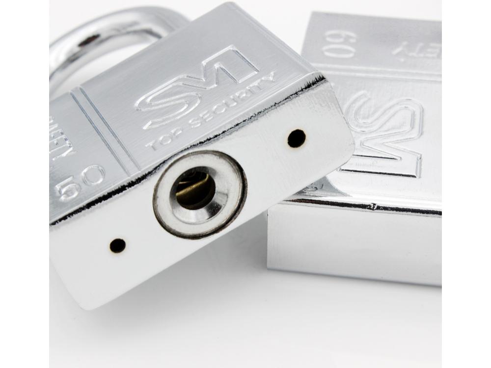 Short beam imitation stainless steel padlock long beam anti-steel locking head door bolt lock open the same tooth flower padlock 30MM mutual unlock-Taobao