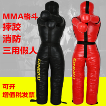 MMA Comprehensive Gritfighting Training Pians Wrestling Dummy to Vent Fire Training Fake People Judo Humanoid Sandbags