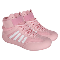 Boxing wrestling shoes childrens fighting Sanda shoes high and low boots for adults Muay Thai training fighting indoor fitness squats