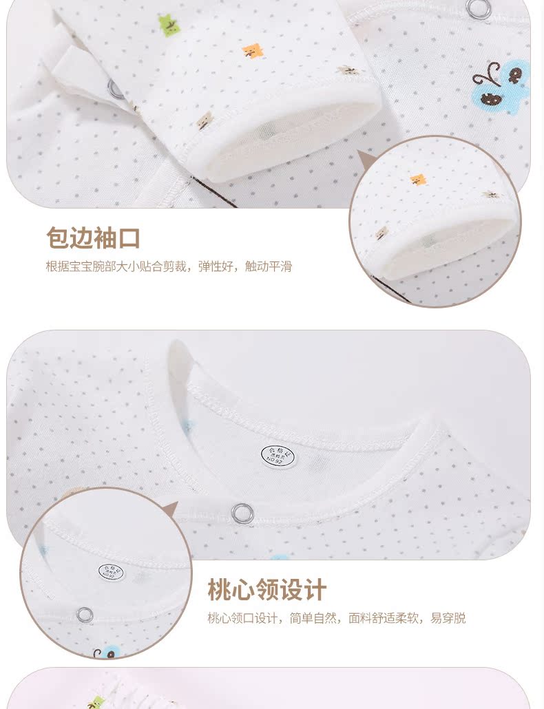 Bộ quần áo sơ sinh cho bé sơ sinh 0-3 tháng hộp quà cho bé sơ sinh chào đón trăng tròn quà tặng mùa xuân và mùa thu sơ sinh - Bộ quà tặng em bé chuẩn bị đồ sơ sinh
