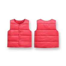 南极人儿童马甲春秋女童男童宝宝外穿背心