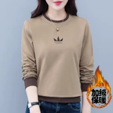 Зимний утепленный свитшот, демисезонный короткий лонгслив для отдыха, коллекция 2022