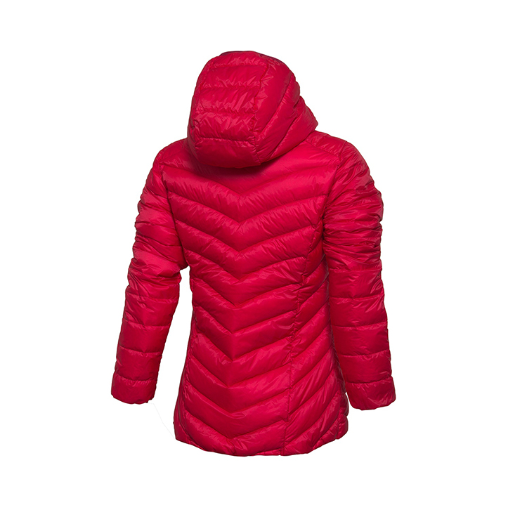 Li Ning Womens Down Jacket Trùm đầu Áo gió ấm áp Phản quang ngoài trời Dòng chống nước Áo khoác ngắn - Thể thao xuống áo khoác —