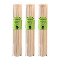 BBQ skewers household bamboo skewers disposable wholesale handmade mutton skewers Bobo chicken skewers skewers incense tools