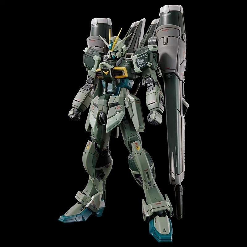 Real Bird Model Rg Cannon Pulse 1/144 Assembly Model Seed Strike Pulse Green Cannon Pulse