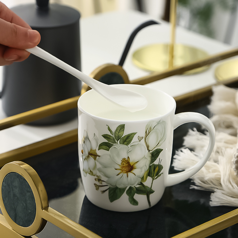 Ceramic cup home outfit ipads porcelain drinking cup sitting room take single keller cups with cover can be customized