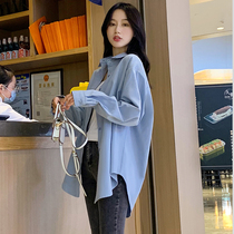 Cotton Maternity Blouse Women New 2021 Size Loose Pregnancy Long Joker Shirt Jacket