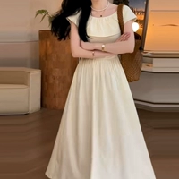 Абрикосовый цвет длинный стиль