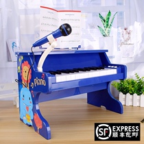 Childrens electronic keyboard toys for boys and girls Piano baby beginners with microphone multi-function can play music toys